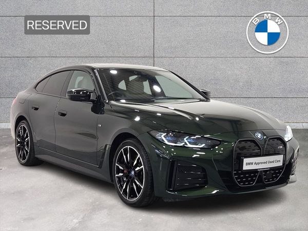 BMW i4 Hatchback, Electric, 2023, Green