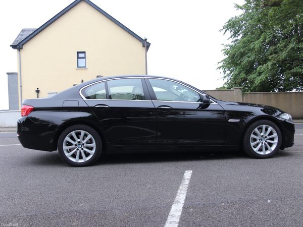 BMW 5-Series Saloon, Diesel, 2014, Black