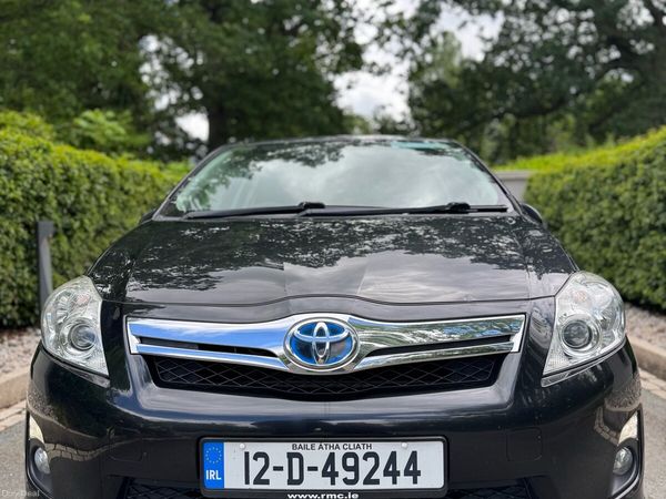 Toyota Auris Hatchback, Petrol Hybrid, 2012, Black