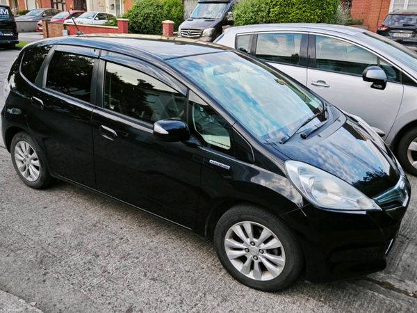 Honda Fit Hatchback, Petrol Hybrid, 2013, Black