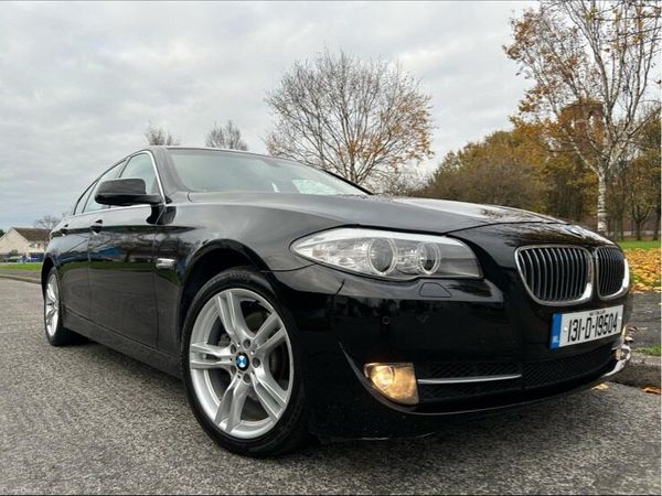 BMW 5-Series Saloon, Diesel, 2013, Black