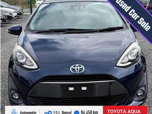 Toyota Aqua Estate, Petrol Hybrid, 2018, Blue