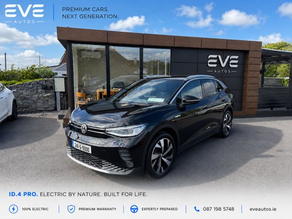 Volkswagen ID.4 SUV, Electric, 2024, Black