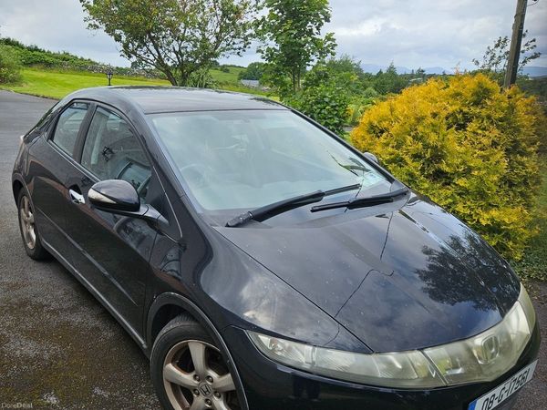 Honda Civic Hatchback, Diesel, 2008, Black