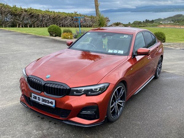 BMW 3-Series Saloon, Diesel, 2021, Orange