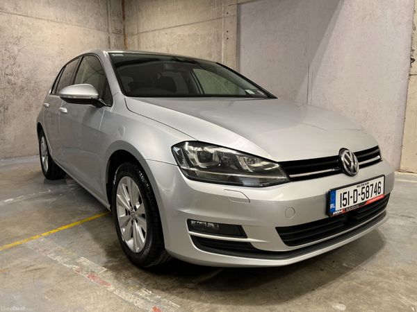 Volkswagen Golf Hatchback, Petrol, 2015, Silver