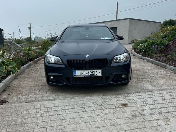 BMW 5-Series Saloon, Diesel, 2011, Blue