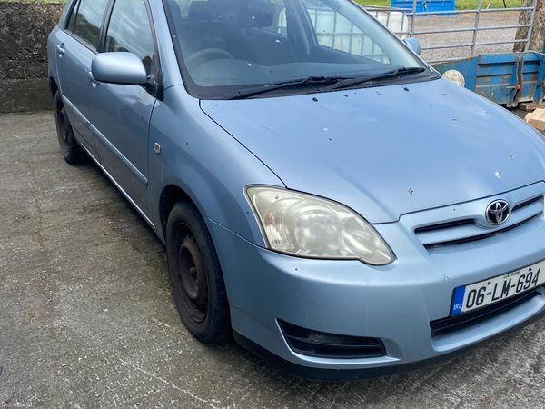 Toyota Corolla Hatchback, Diesel, 2006, Blue