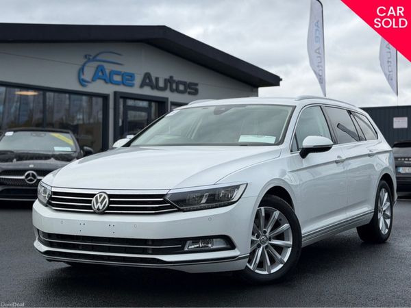 Volkswagen Passat Estate, Diesel, 2018, White
