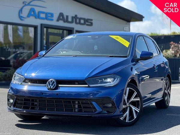 Volkswagen Polo Hatchback, Petrol, 2022, Blue