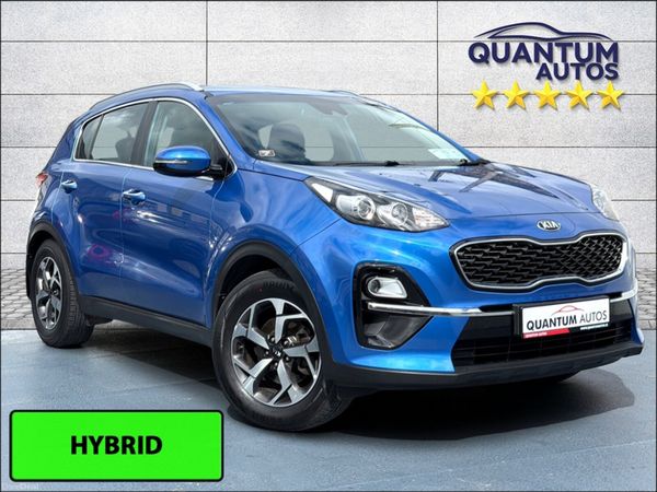 Kia Sportage SUV, Diesel Hybrid, 2020, Blue