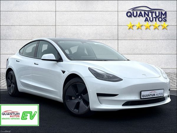 Tesla Model 3 Saloon, Electric, 2022, White