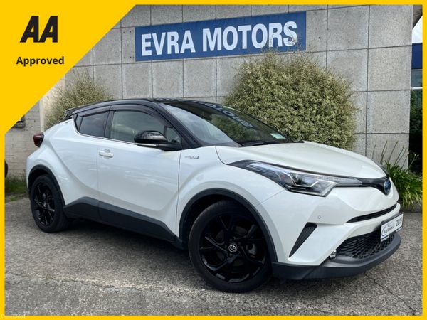 Toyota C-HR SUV, Petrol Hybrid, 2019, White