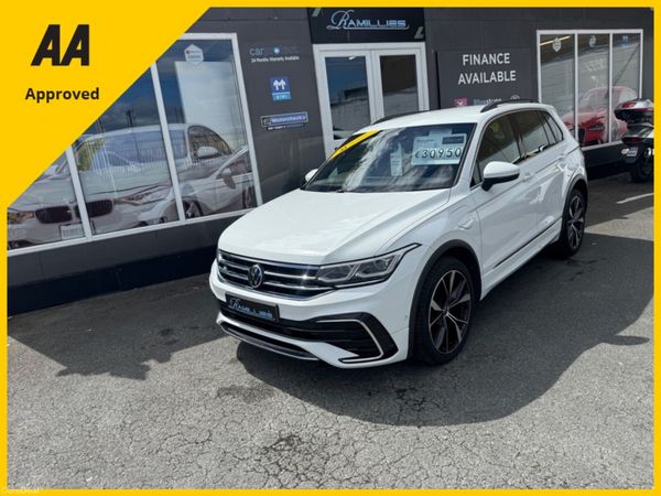 Volkswagen Tiguan SUV, Petrol Plug-in Hybrid, 2023, White