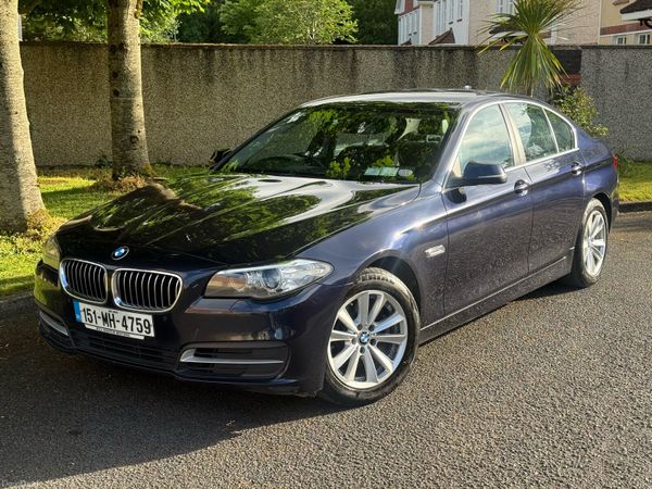 BMW 5-Series Saloon, Diesel, 2015, Blue