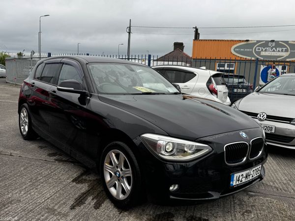 BMW 1-Series Hatchback, Petrol, 2014, Black