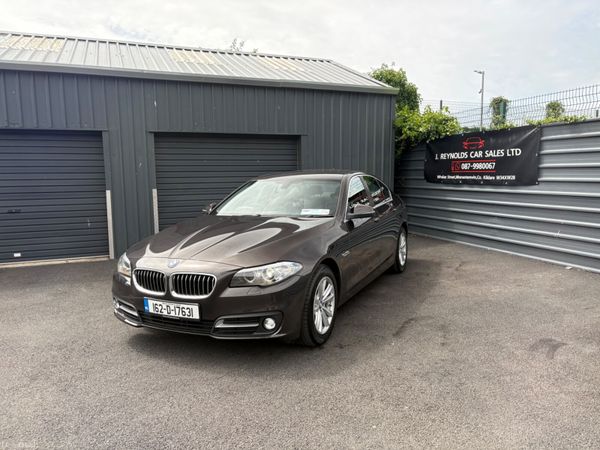 BMW 5-Series Saloon, Diesel, 2016, Brown