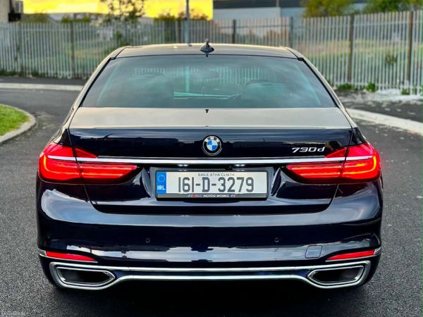 BMW 7-Series Saloon, Diesel, 2016, Blue