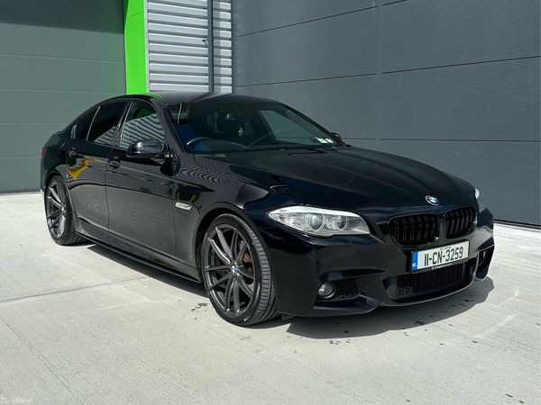 BMW 5-Series Saloon, Diesel, 2011, Black