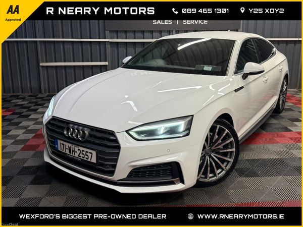 Audi A5 Hatchback, Diesel, 2017, White