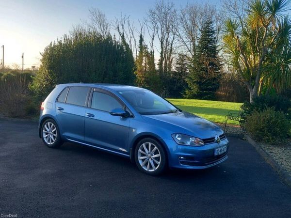 Volkswagen Golf Hatchback, Diesel, 2015, Blue