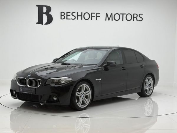 BMW 5-Series Saloon, Diesel, 2015, Black