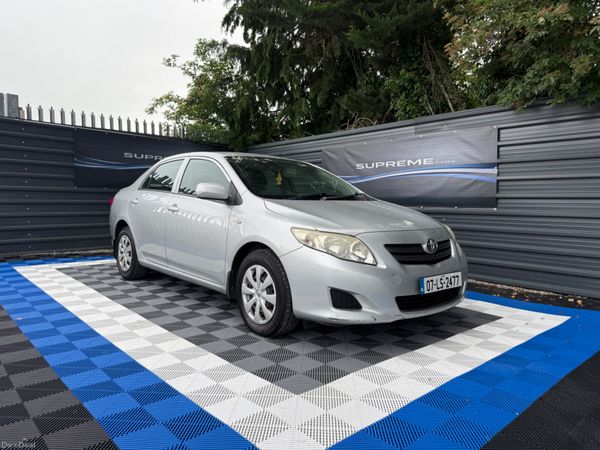 Toyota Corolla Saloon, Petrol, 2007, Silver