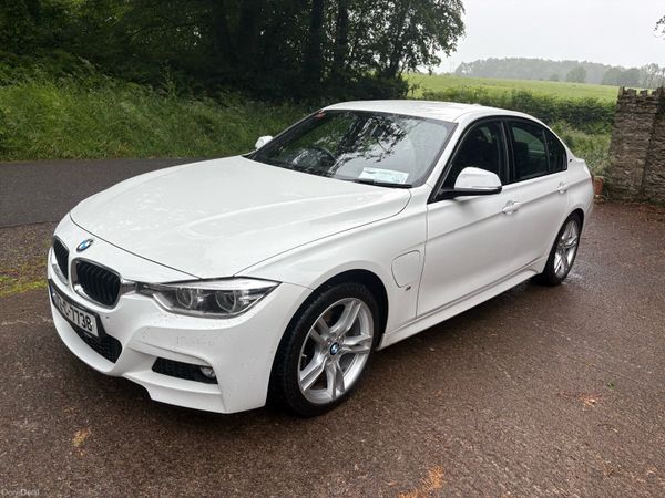 BMW 3-Series Saloon, Petrol Plug-in Hybrid, 2017, White