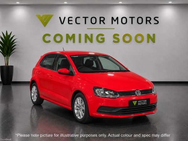 Volkswagen Polo Hatchback, Petrol, 2016, Red
