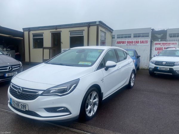 Opel Astra Hatchback, Petrol, 2017, White