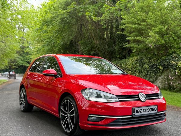 Volkswagen Golf Estate, Diesel, 2018, Red