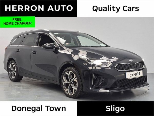 Kia Ceed Estate, Petrol Hybrid, 2021, Black