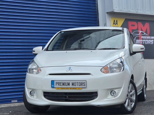 Mitsubishi Mirage Hatchback, Petrol, 2015, White
