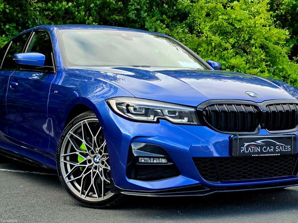 BMW 3-Series Saloon, Petrol Plug-in Hybrid, 2019, Blue