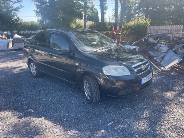 Chevrolet Aveo Saloon, Petrol, 2011, Black
