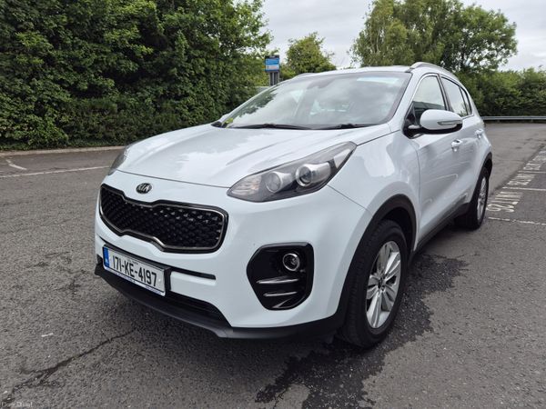Kia Sportage SUV, Diesel, 2017, White