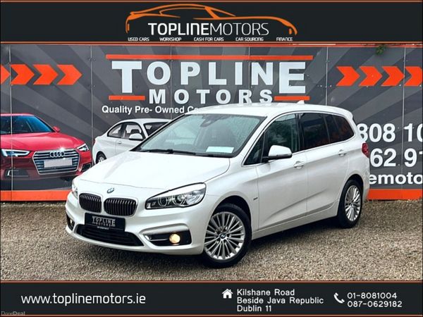 BMW 2-Series Gran Tourer Hatchback, Diesel, 2017, White