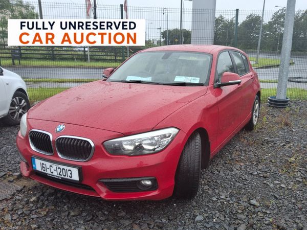 BMW 1-Series Hatchback, Diesel, 2016, Red