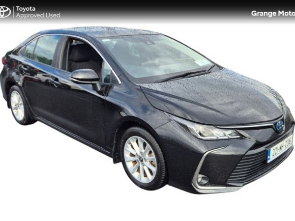 Toyota Corolla Saloon, Petrol Hybrid, 2022, Black