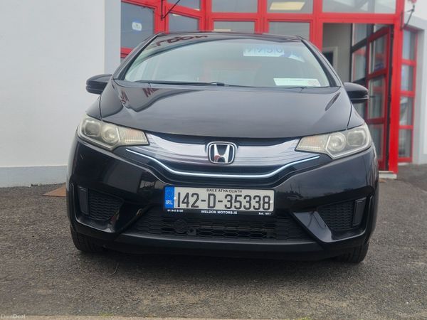 Honda Fit Hatchback, Petrol Hybrid, 2014, Black