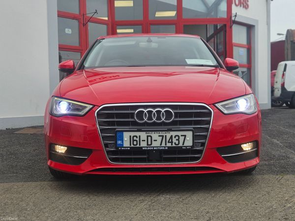 Audi A3 Hatchback, Petrol, 2016, Red