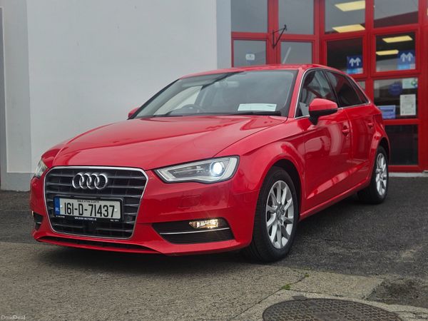 Audi A3 Hatchback, Petrol, 2016, Red