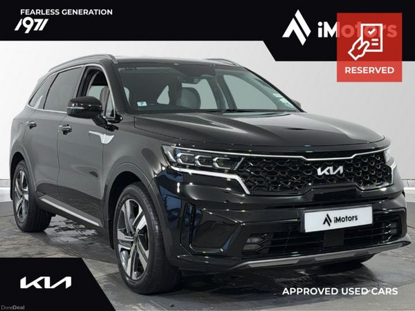 Kia Sorento SUV, Petrol Plug-in Hybrid, 2023, Black