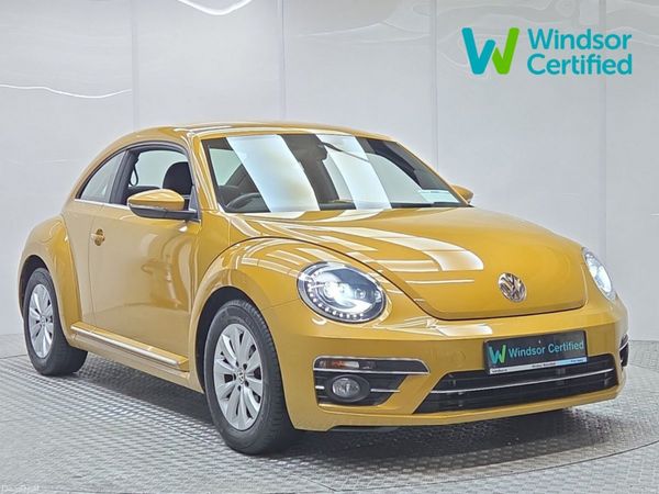 Volkswagen Beetle Hatchback, Petrol, 2017, Orange
