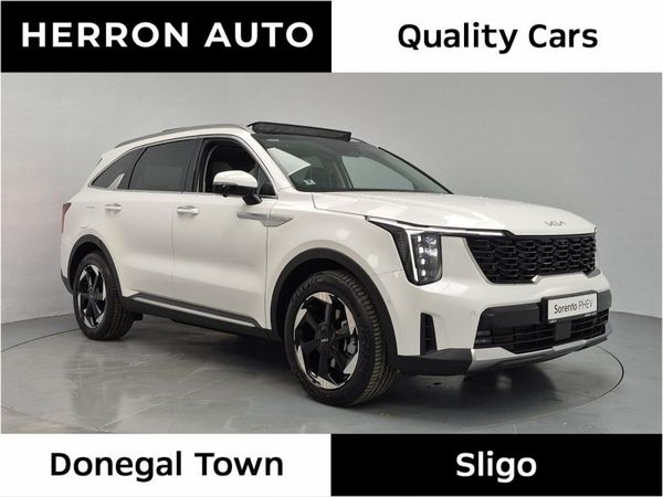 Kia Sorento SUV, Petrol Plug-in Hybrid, 2026, White
