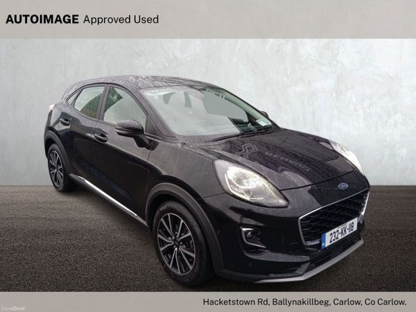 Ford Puma MPV, Petrol Hybrid, 2023, Black