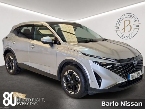 Nissan Qashqai MPV, Petrol Hybrid, 2026, Grey