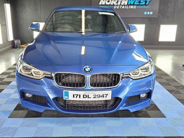 BMW 3-Series Saloon, Diesel, 2017, Blue
