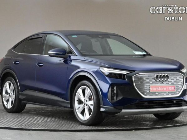 Audi Q4 e-tron SUV, Electric, 2023, Blue