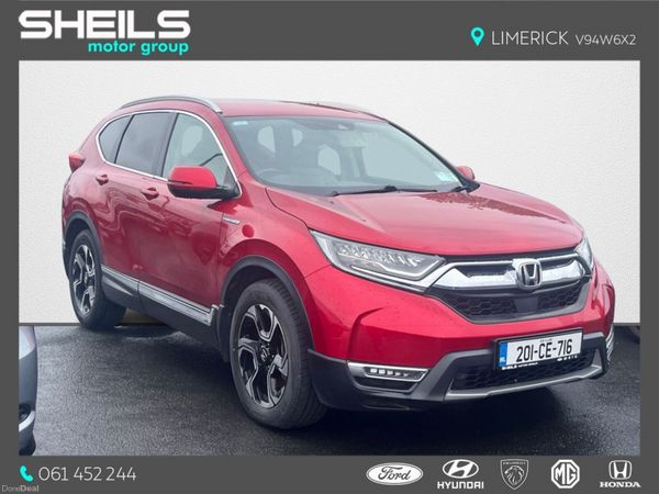 Honda CR-V SUV, Petrol Hybrid, 2020, Red